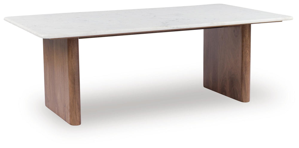 Isanti Coffee Table - Light Brown (1)