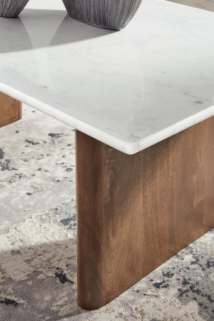Isanti Coffee Table - Light Brown (5)