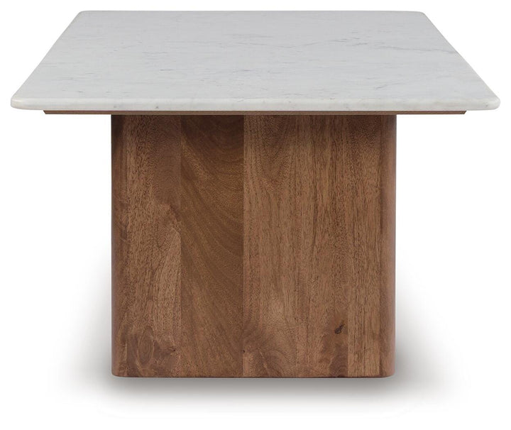Isanti Coffee Table - Light Brown (4)