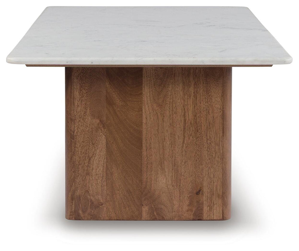 Isanti Coffee Table - Light Brown (4)