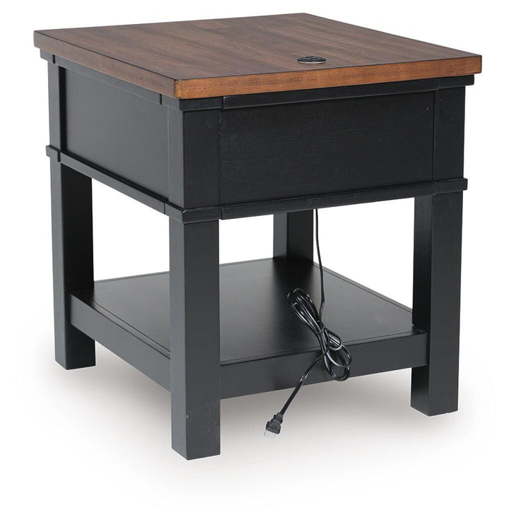 Wildenauer End Table - Black (6)