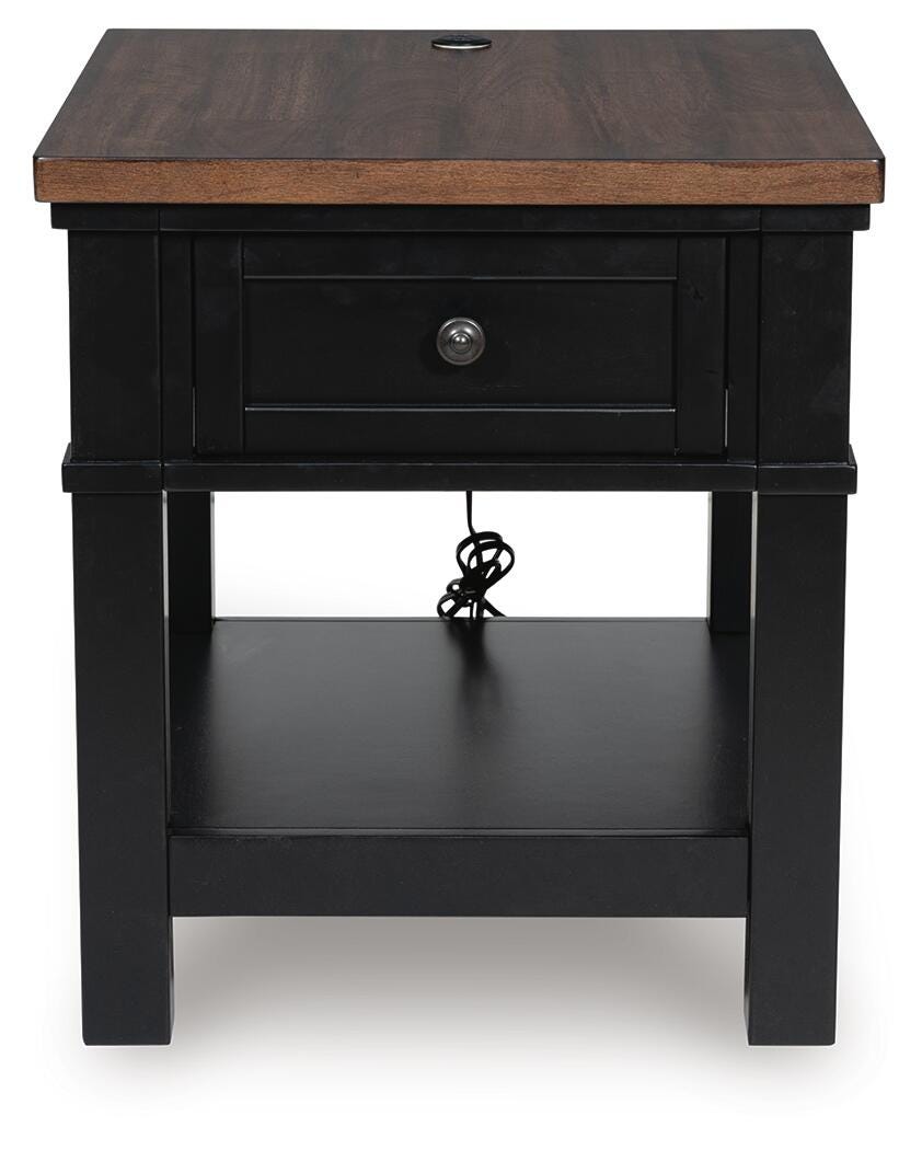 Wildenauer End Table - Black (4)