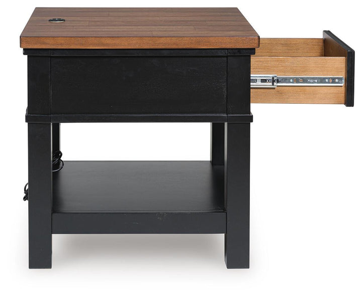 Wildenauer End Table - Black (7)