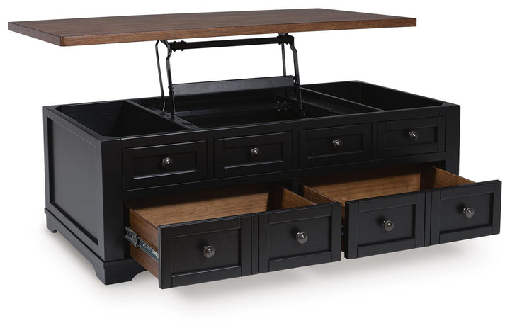 Wildenauer Lift-Top Coffee Table - Black (3)