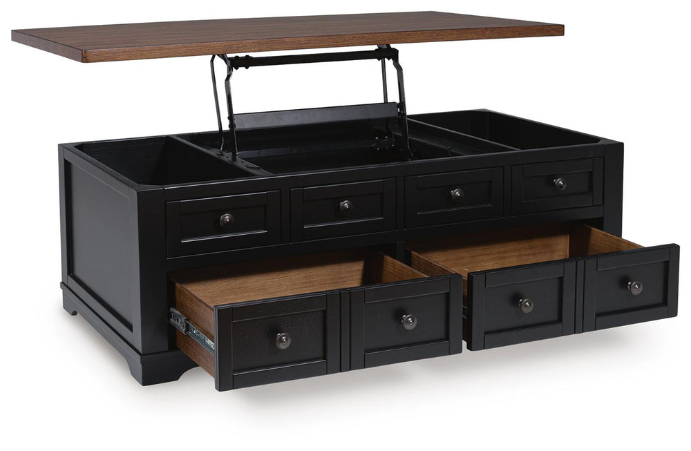 Wildenauer Lift-Top Coffee Table - Black (3)