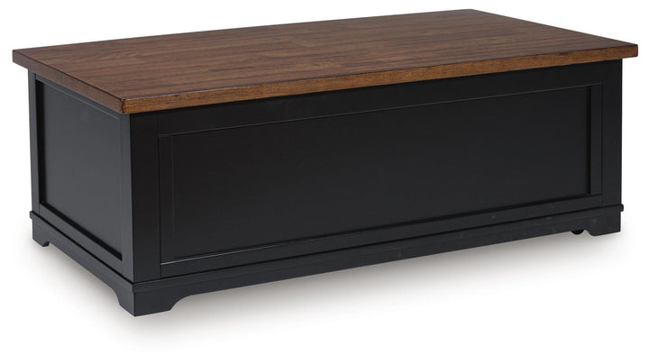Wildenauer Lift-Top Coffee Table - Black (6)