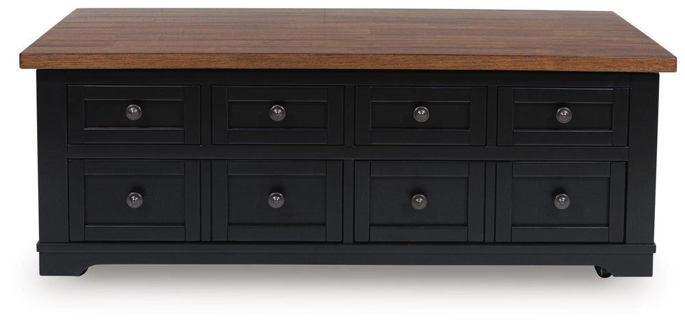Wildenauer Lift-Top Coffee Table - Black (4)