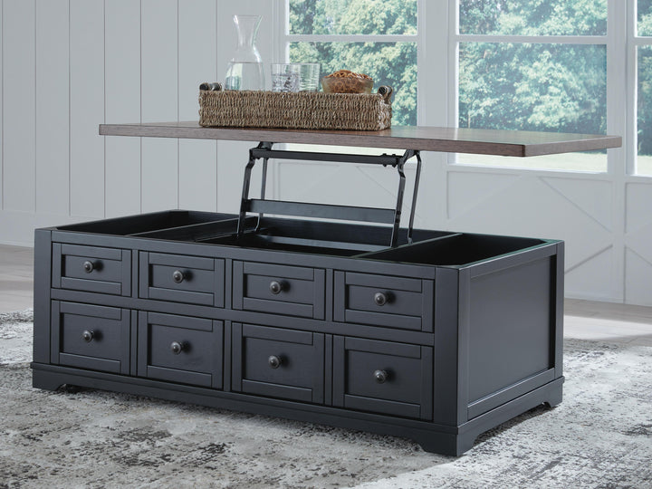Wildenauer Lift-Top Coffee Table - Black (9)
