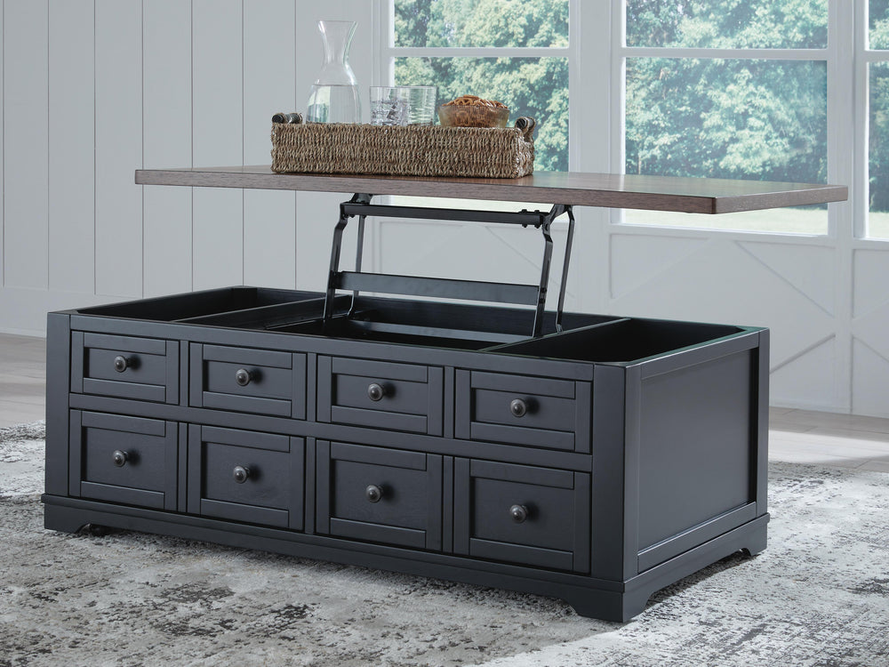 Wildenauer Lift-Top Coffee Table - Black (9)