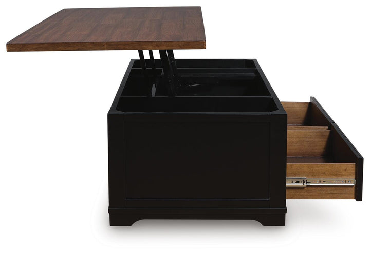 Wildenauer Lift-Top Coffee Table - Black (7)