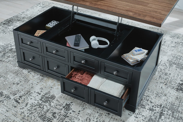 Wildenauer Lift-Top Coffee Table - Black (10)