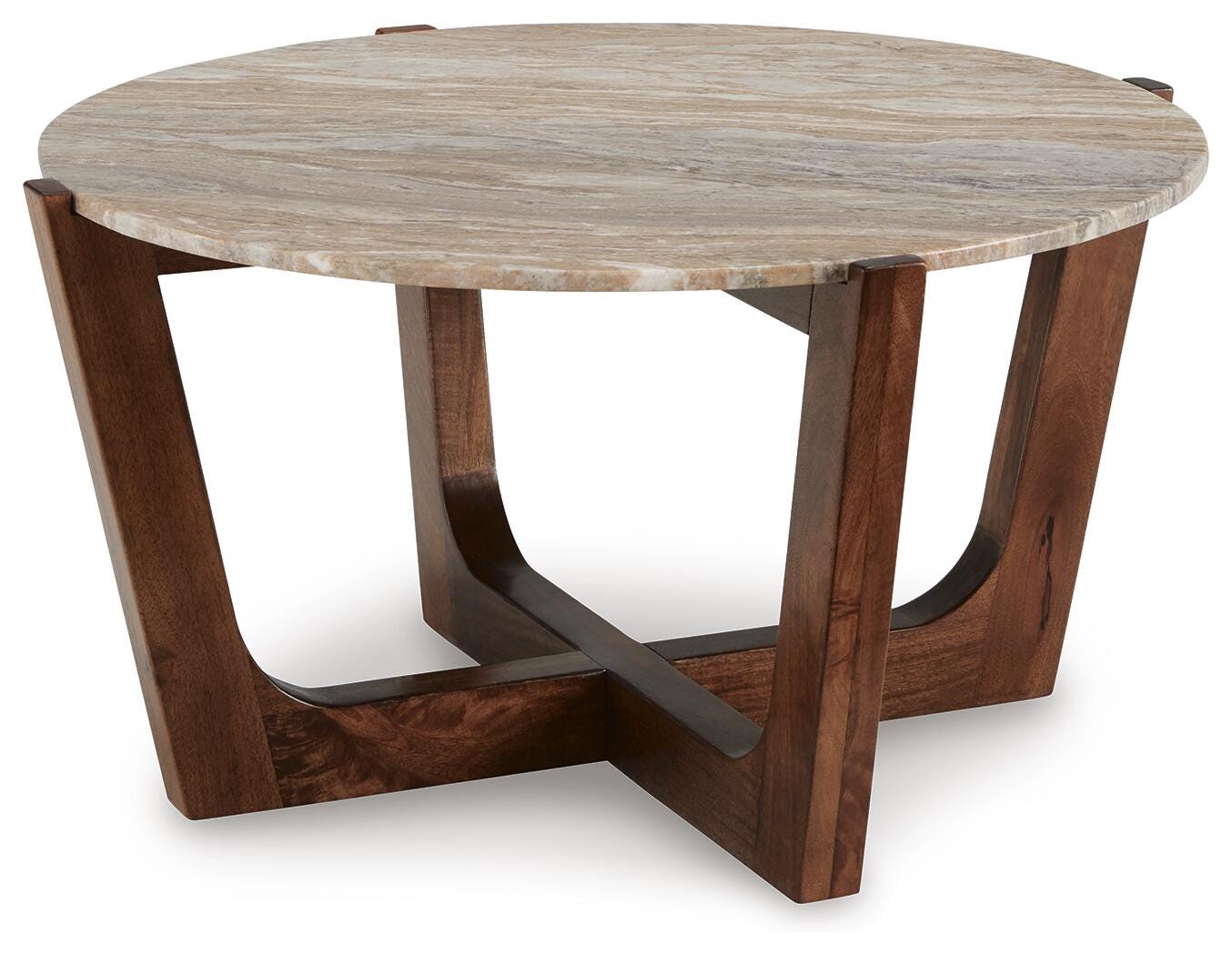 Tanidore Coffee Table - Light Brown (1)