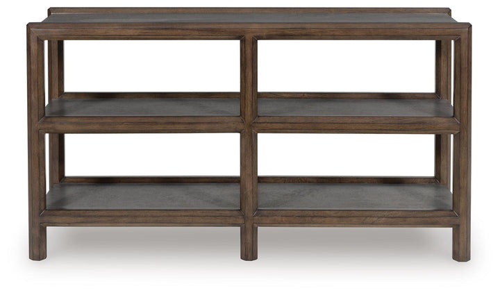 Kallenny Sofa Table - Dark Brown (3)