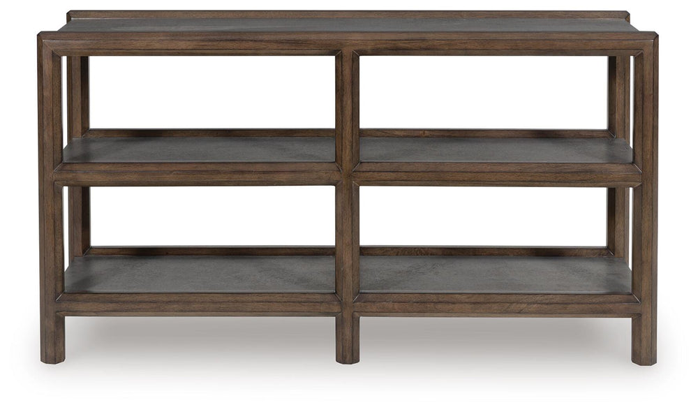 Kallenny Sofa Table - Dark Brown (3)