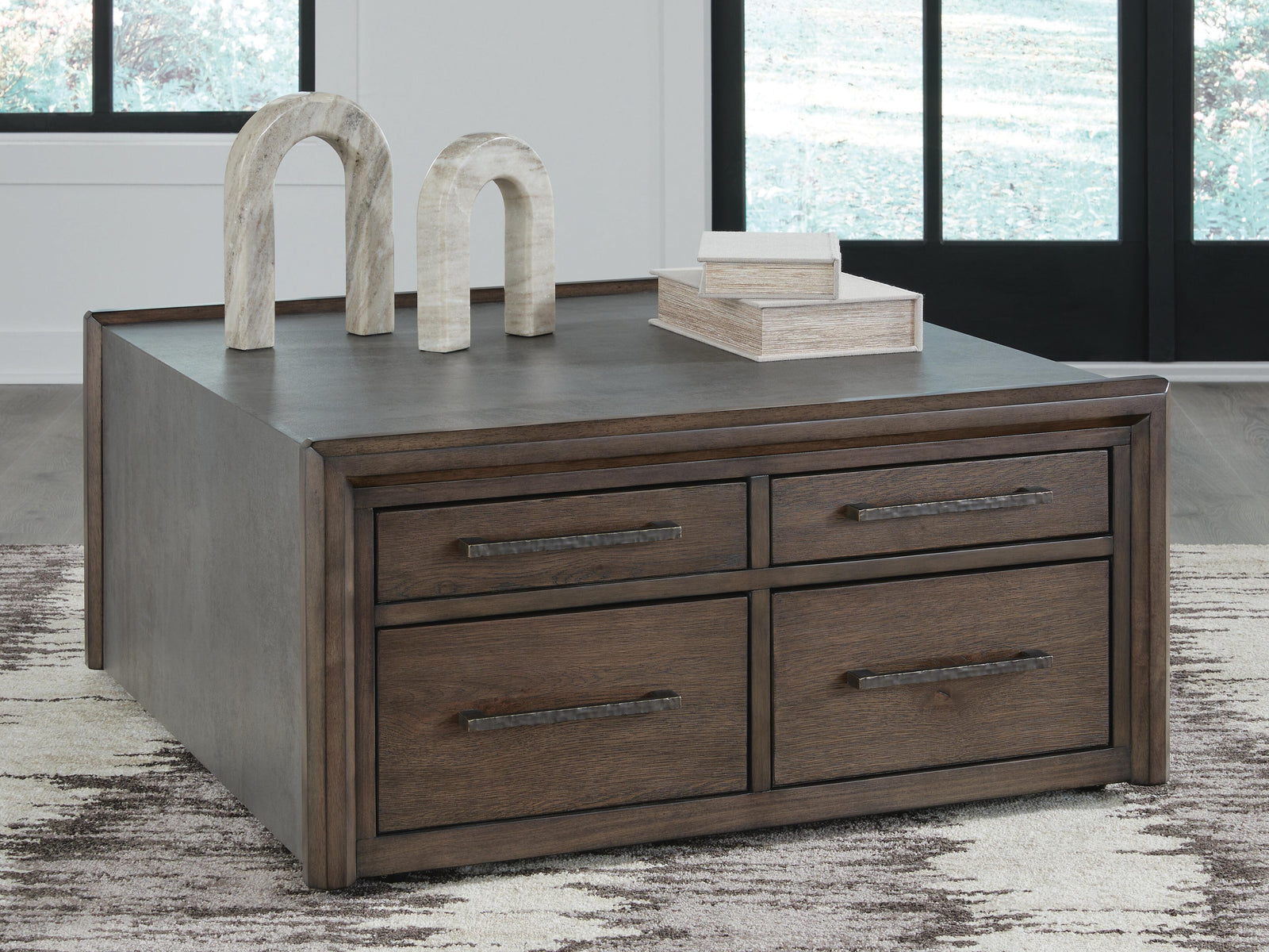 Kallenny Coffee Table - Dark Gray (2)