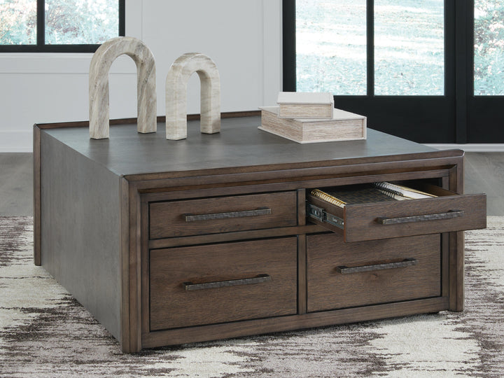 Kallenny Coffee Table - Dark Gray (8)