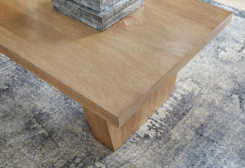 Kristiland Coffee Table - Light Brown (7)