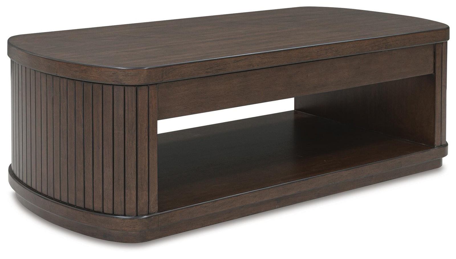 Korestone Lift-Top Coffee Table - Dark Brown (1)