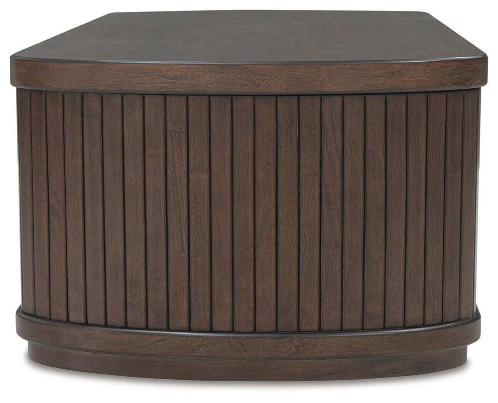 Korestone Lift-Top Coffee Table - Dark Brown (5)