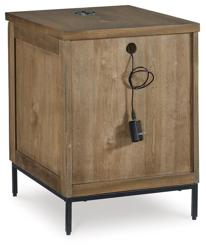 Torlanta Chairside End Table - Dark Brown (6)