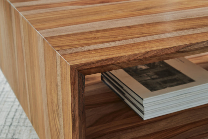 Dressonni Coffee Table - Light Brown (5)