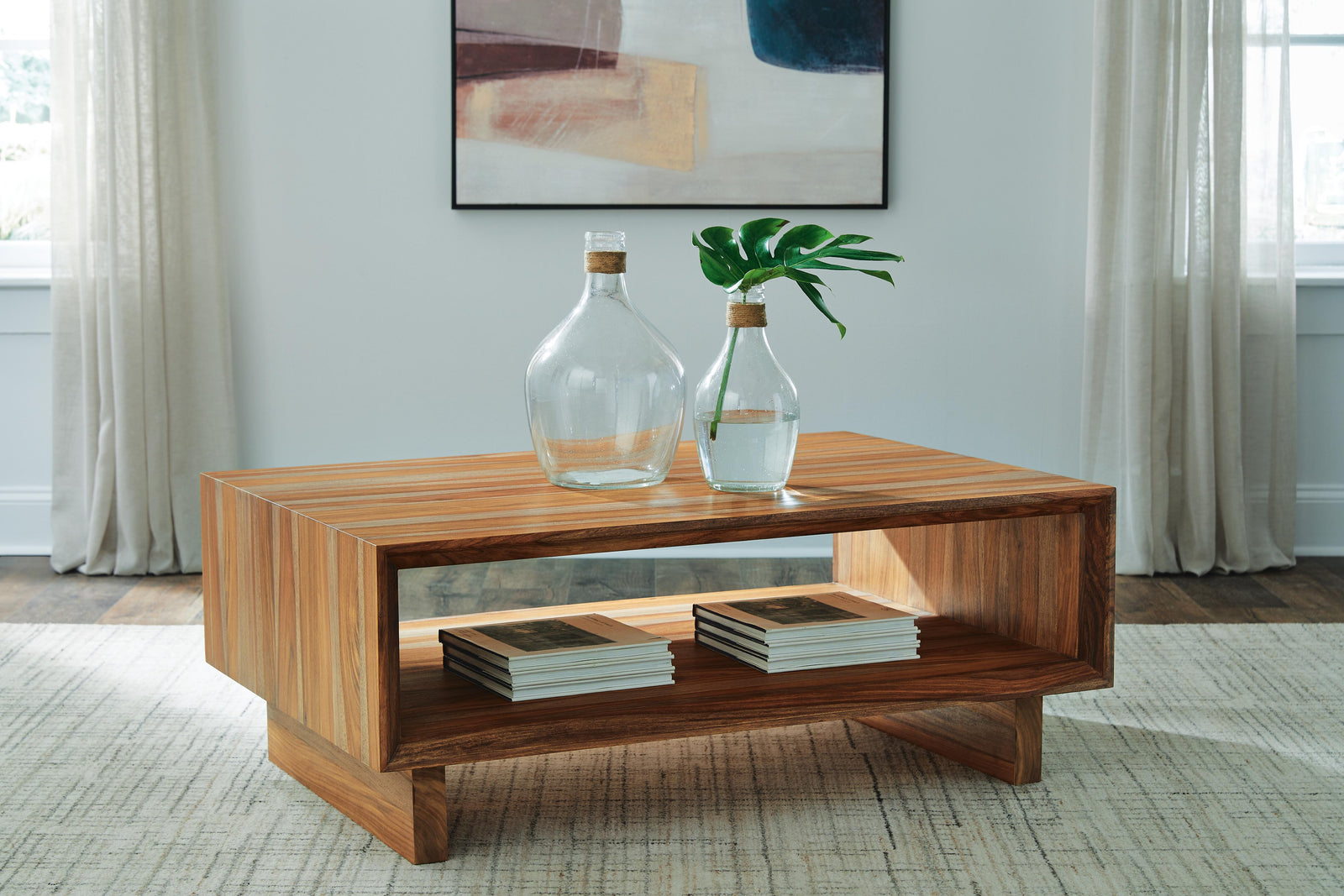 Dressonni Coffee Table - Light Brown (2)