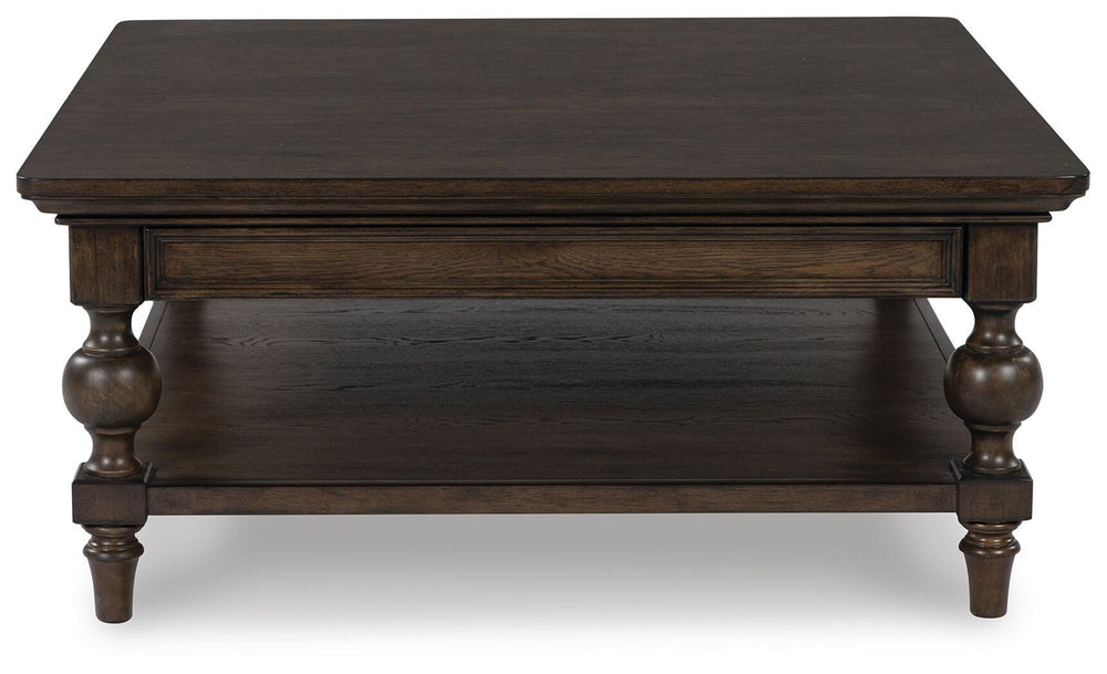 Veramond Coffee Table - Dark Brown (3)