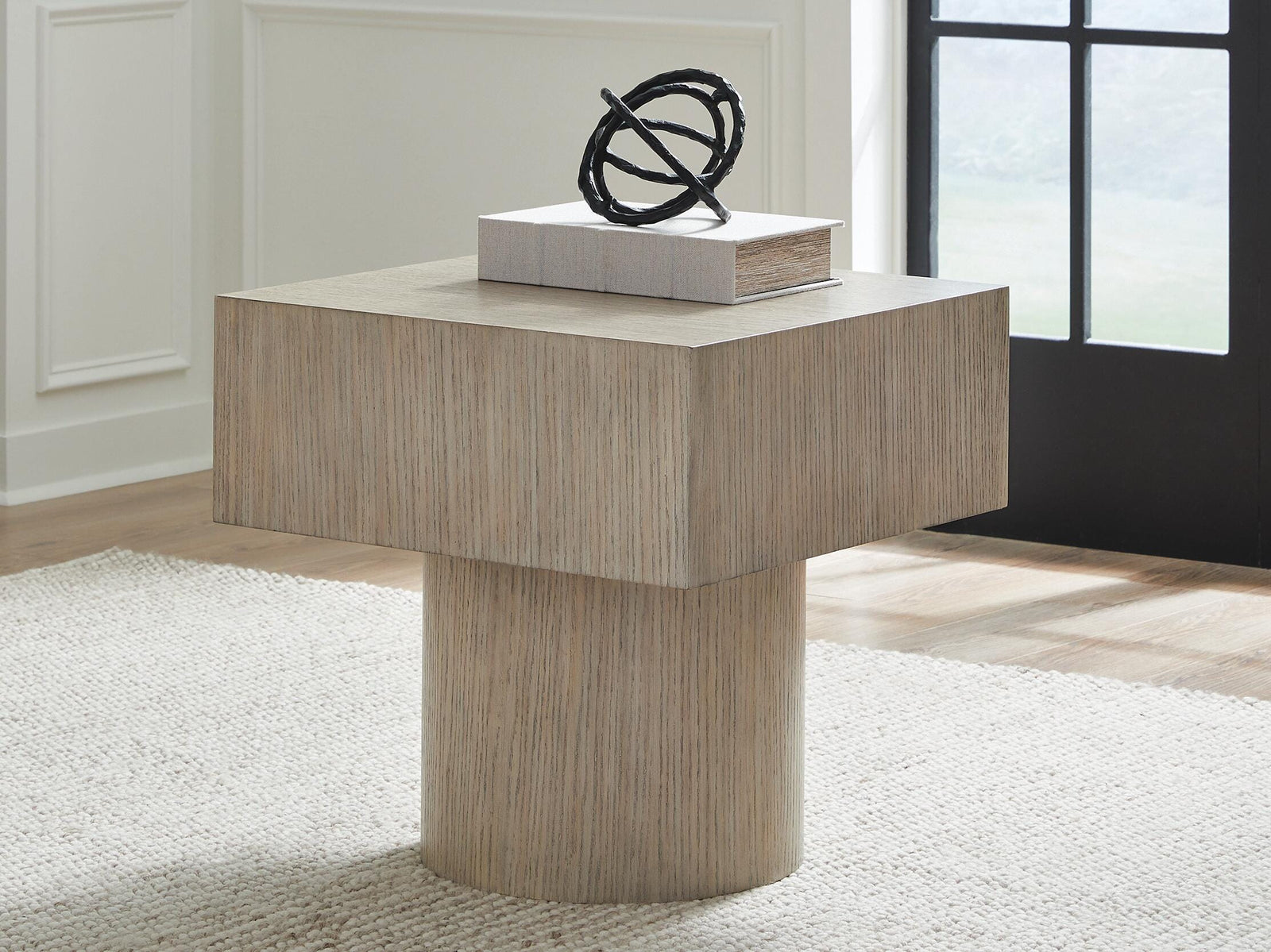 Jorielyn End Table - Light Brown (2)