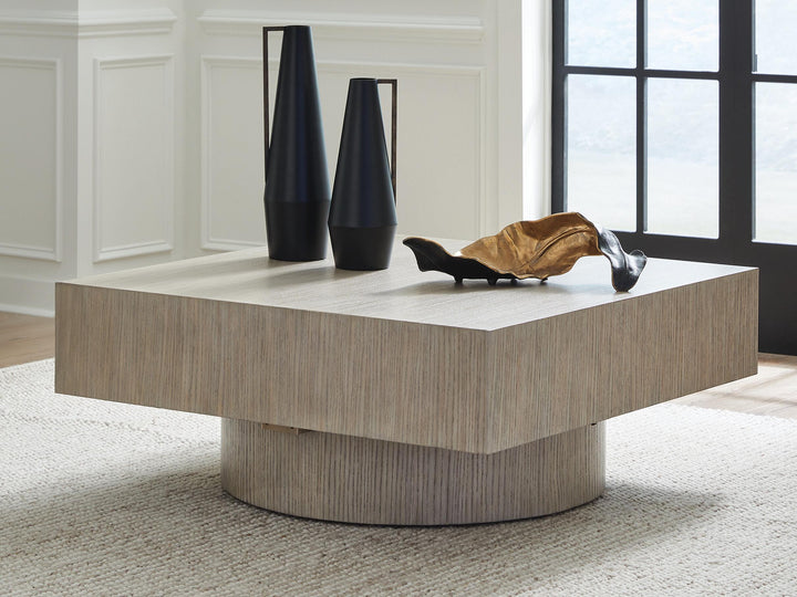 Jorielyn Coffee Table - Light Brown (2)