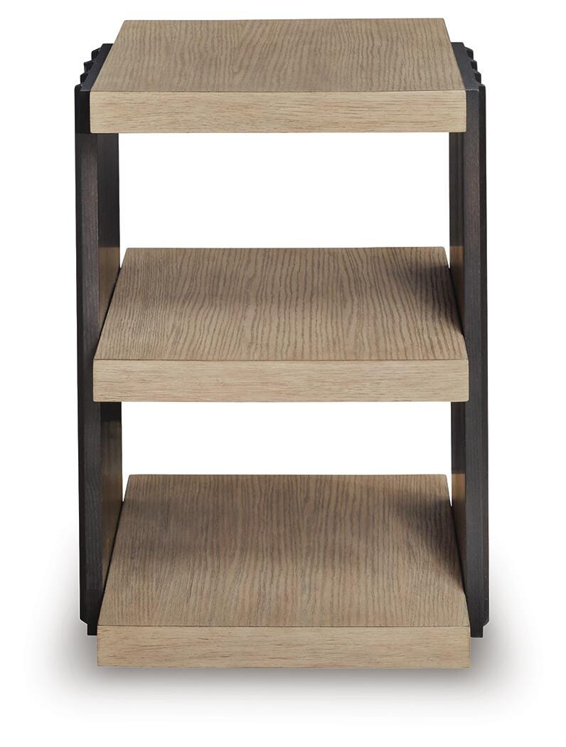 Rylandyn End Table - Black/Light Brown (3)