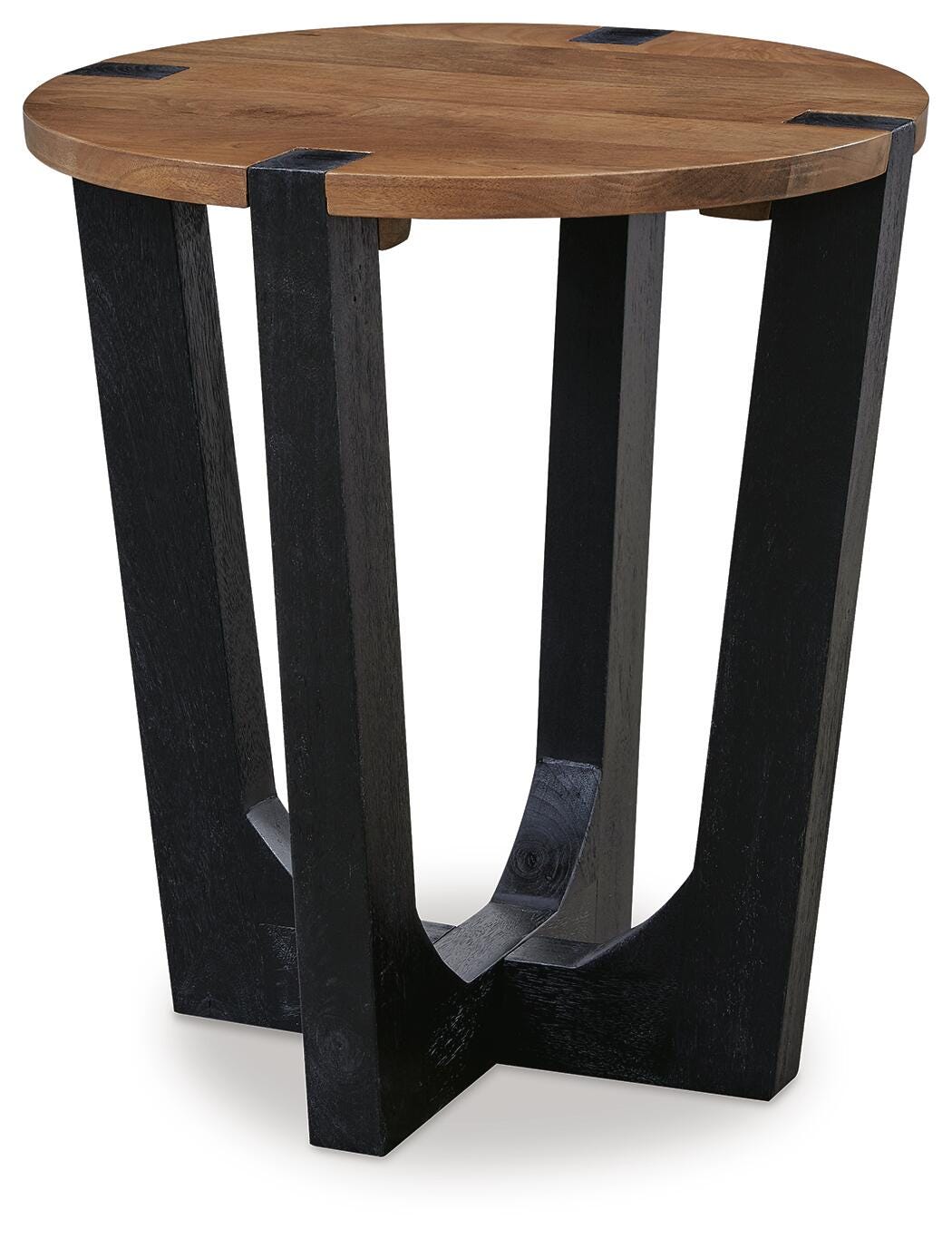 Hanneforth End Table - Dark Brown (1)