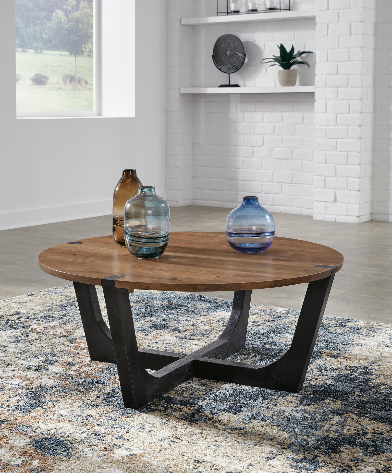 Hanneforth Coffee Table - Dark Brown (2)
