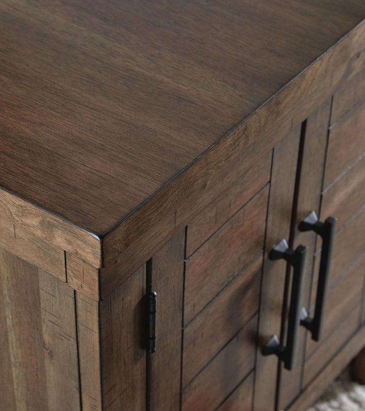 Moriville End Table - Dark Brown (8)