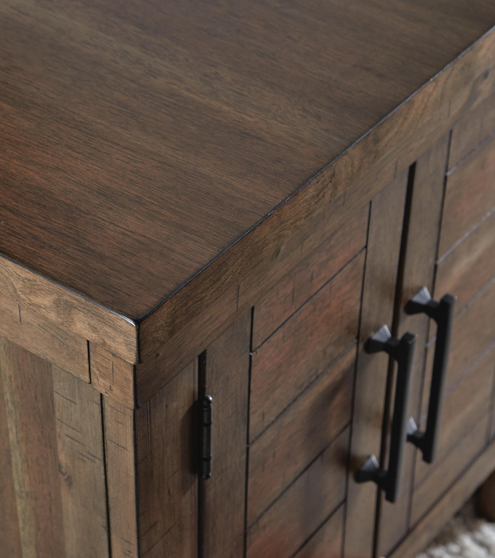 Moriville End Table - Dark Brown (8)