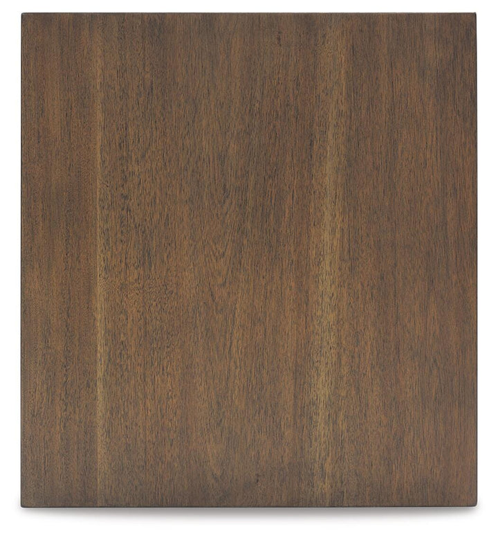 Moriville End Table - Dark Brown (7)