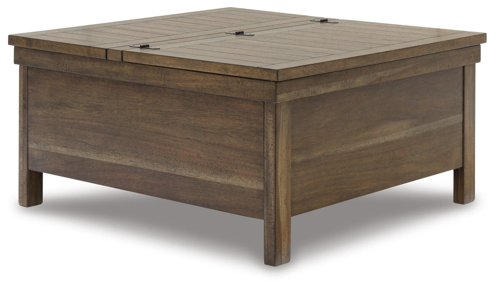 Moriville Lift-Top Coffee Table - Dark Brown (1)