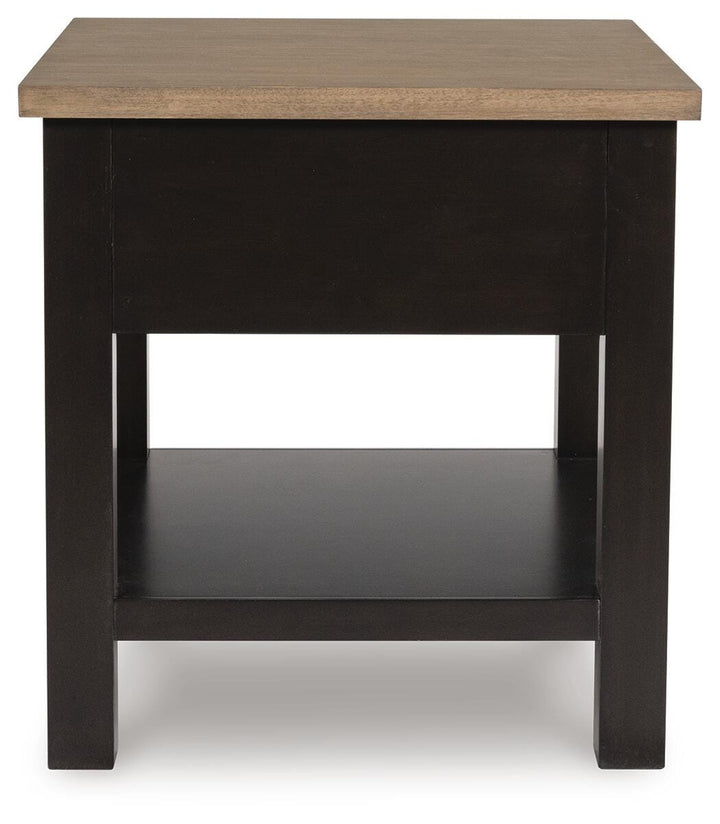 Drazmine End Table - Dark Brown (6)