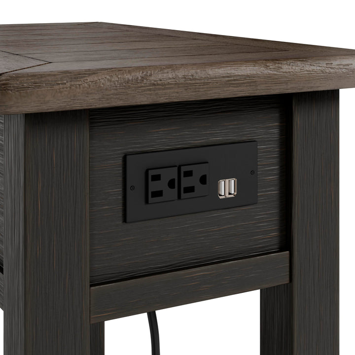 Tyler Creek Chairside End Table - Dark Gray (11)
