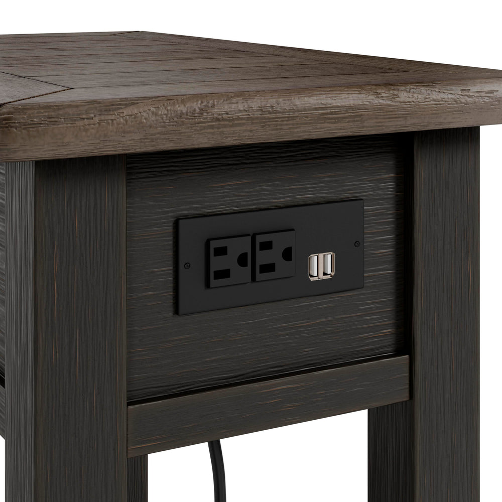Tyler Creek Chairside End Table - Dark Gray (11)