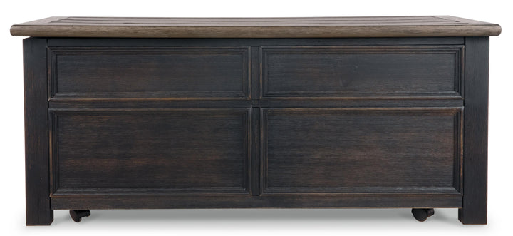 Tyler Creek Coffee Table with Lift Top - Black (7)