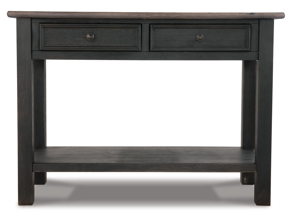 Tyler Creek Sofa/Console Table - Black (4)