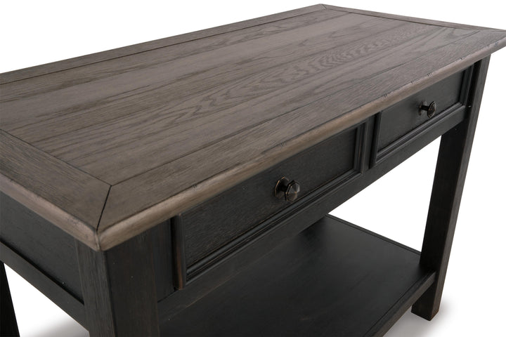Tyler Creek Sofa/Console Table - Black (8)