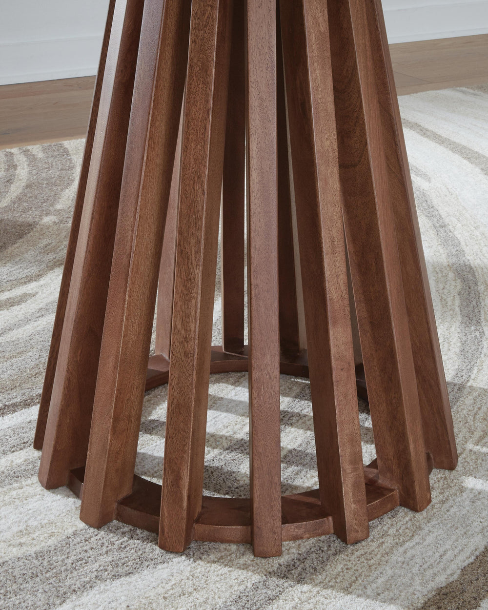 Kallari End Table - Dark Brown (4)