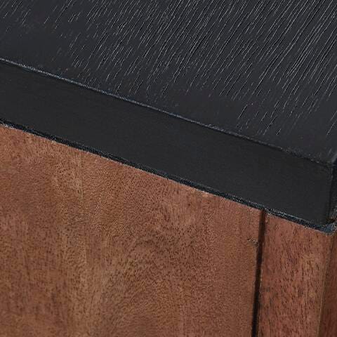Kallari Chairside End Table - Dark Brown (8)