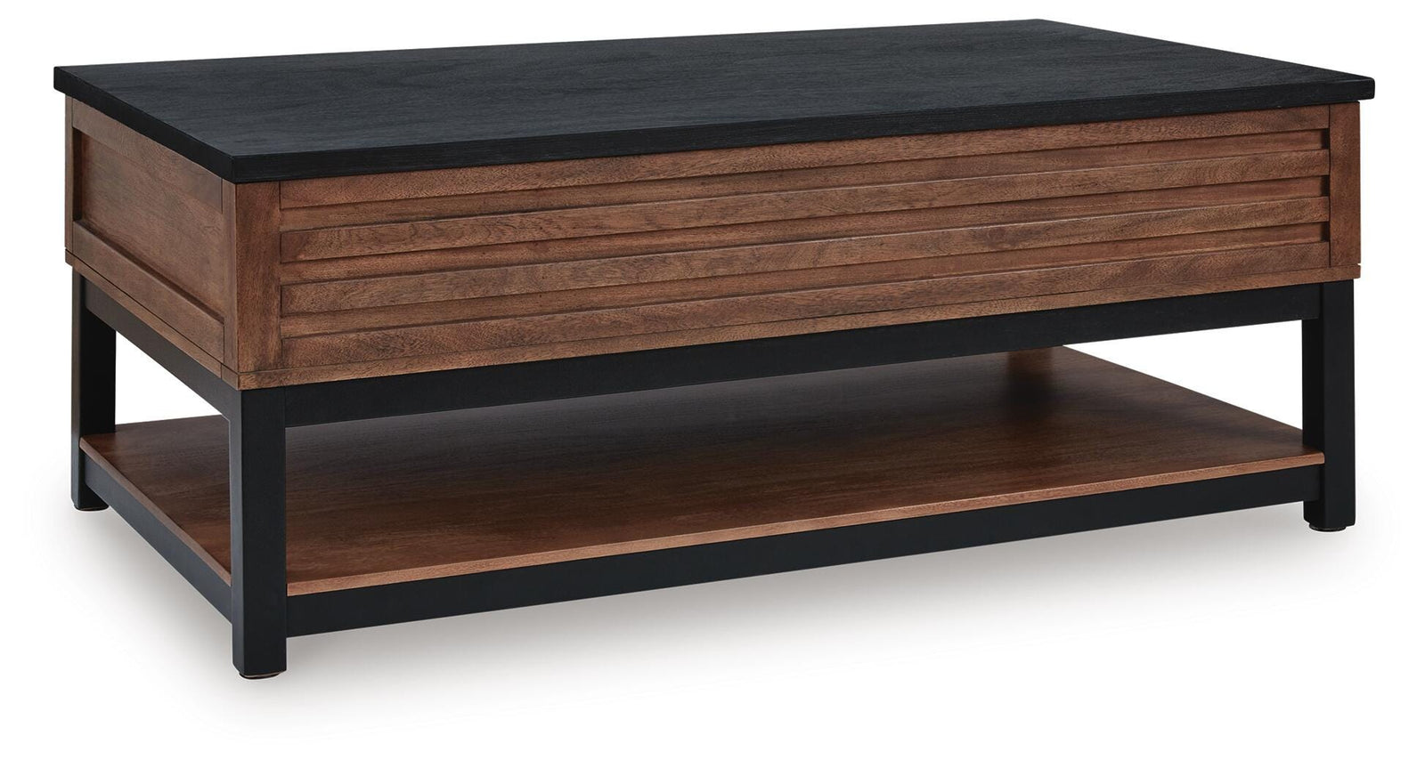 Kallari Lift-Top Coffee Table - Dark Brown (1)