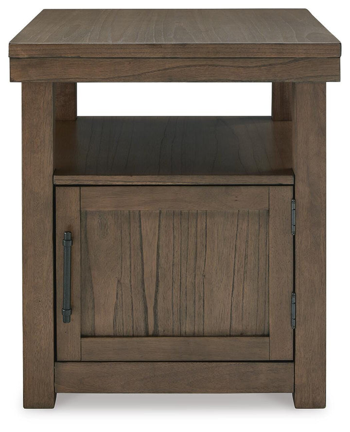 Boardernest End Table - Dark Brown (4)