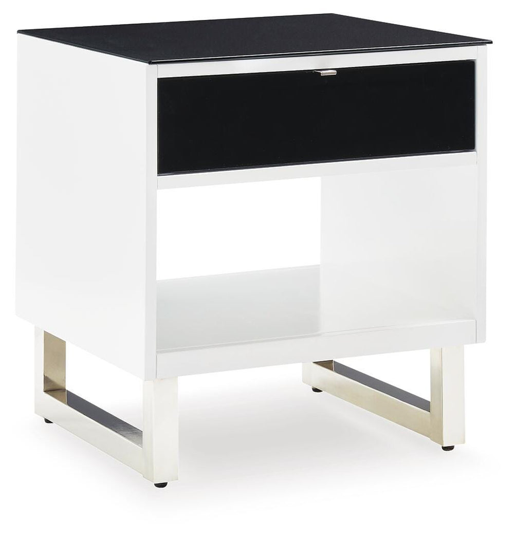 Gardoni End Table - White (1)