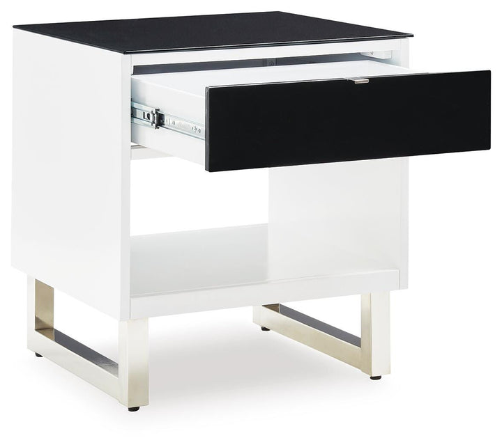 Gardoni End Table - White (3)