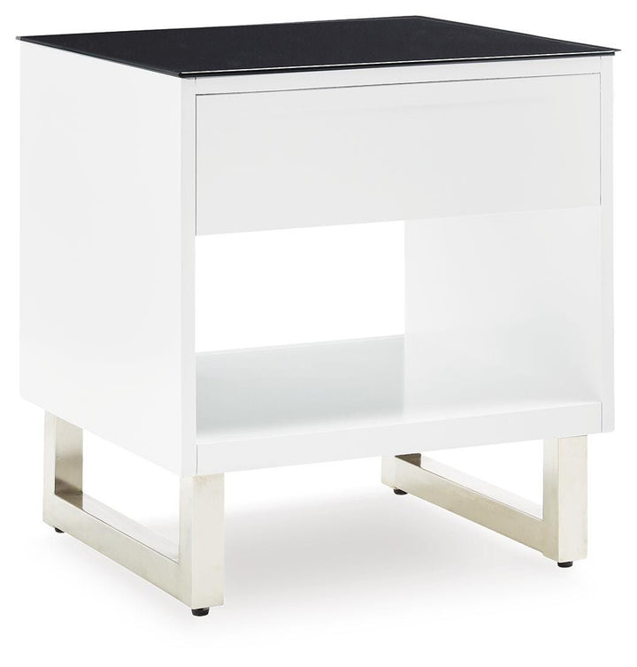 Gardoni End Table - White (6)