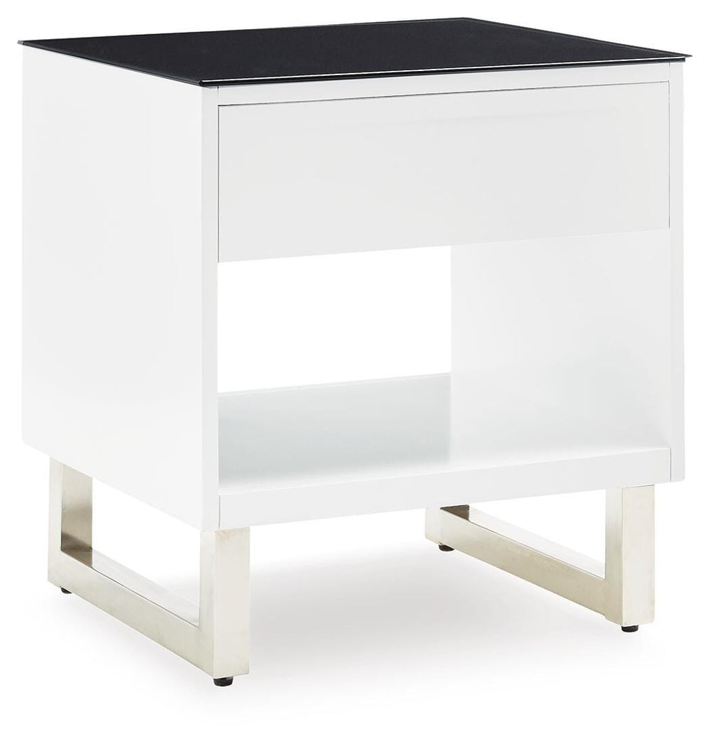Gardoni End Table - White (6)